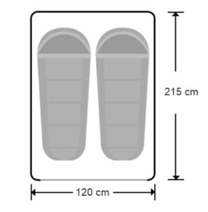wymiary namiotu samochodowego Lite Cruiser 120