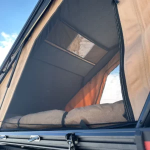 namiot-dachowy w twardej obudowie -Bush-Cruiser 140 -V2 wild land moskitiera