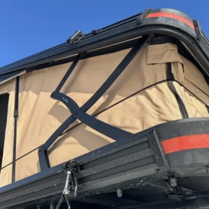 namiot-dachowy w twardej obudowie -Bush-Cruiser 140 -V2 zamykanie nozycowe